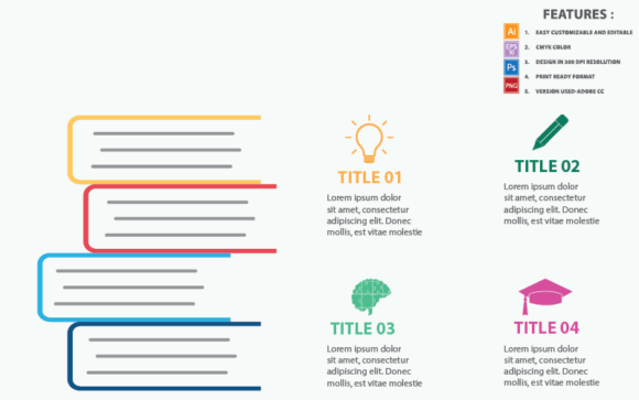 Download Abstract Creative Book Concept Infograph - Abstract Collection