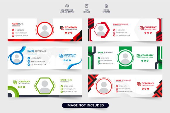 Download Corporate Business Email Signature - Nature Collection