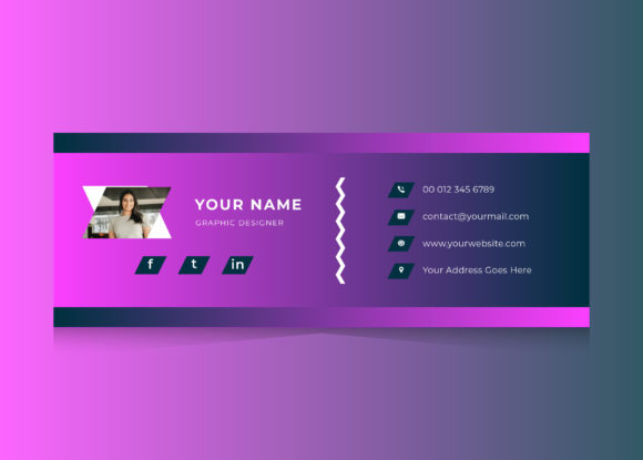 Download Multipurpose Email Signature Template 04 - Nature Collection